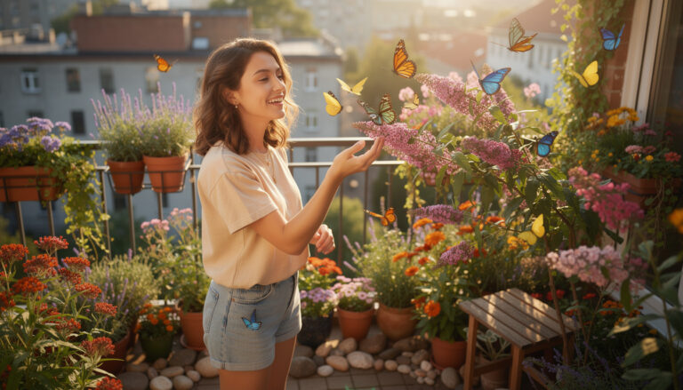 Quick Fix for Attracting Butterflies to Your Balcony