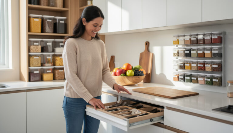 Simple tricks to organize your kitchen like a pro
