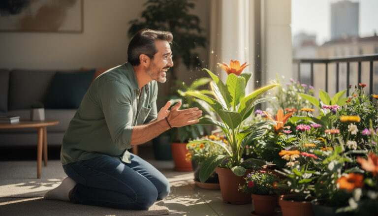 Unexpected Benefit of Talking to Your Plants