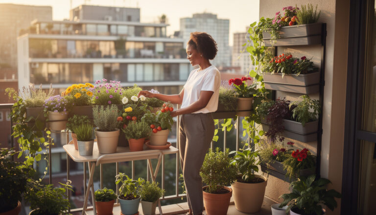Balcony gardening ideas for city dwellers