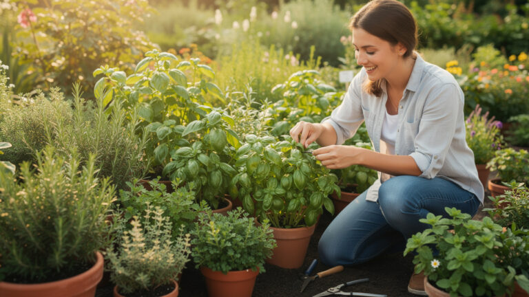 Best Way to Encourage Bushier Growth in Herbs