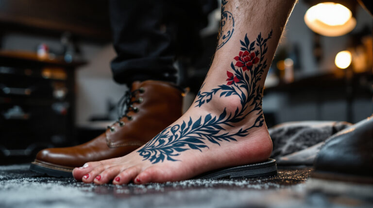 Boots vs. Fresh Ink: Why You Should Never Get An Ankle Tattoo in Winter