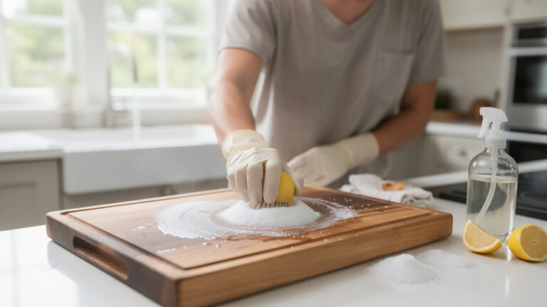 Clean your chopping board: The best way to kill bacteria (hint: it’s not just soap or hot water)