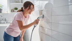 discover the astonishing, almost unbelievable method to clean your grout effectively with emma's secret guide. say goodbye to stubborn stains and restore your tiles to their original shine!