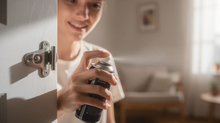 Quick Trick to Stop Doors From Squeaking Annoyingly