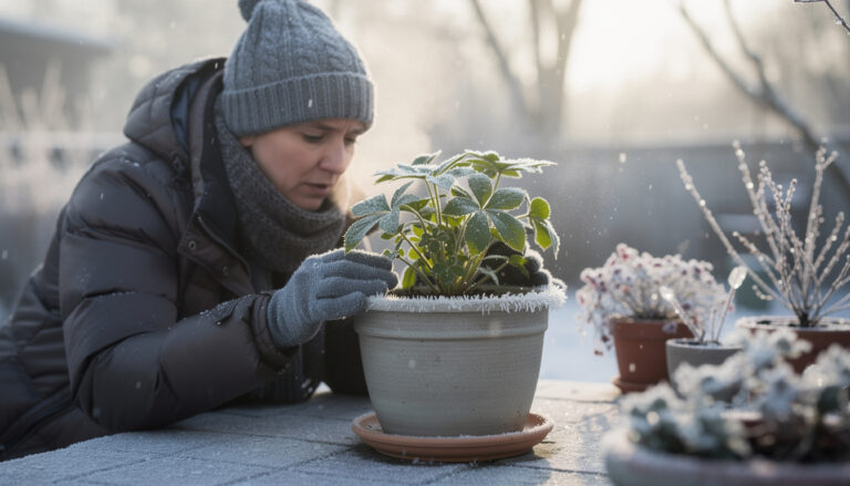 The essential pot-size rule you must follow to protect roots from devastating winter cold damage
