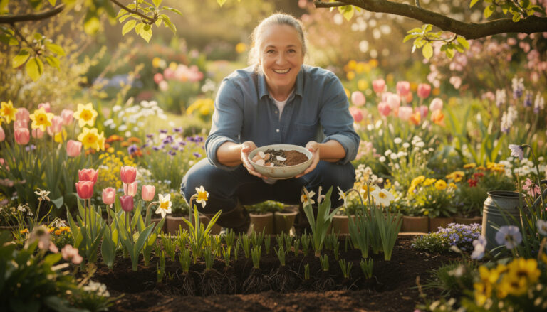 The unexpected kitchen ingredient that revives dormant soil and guarantees explosive spring blooms